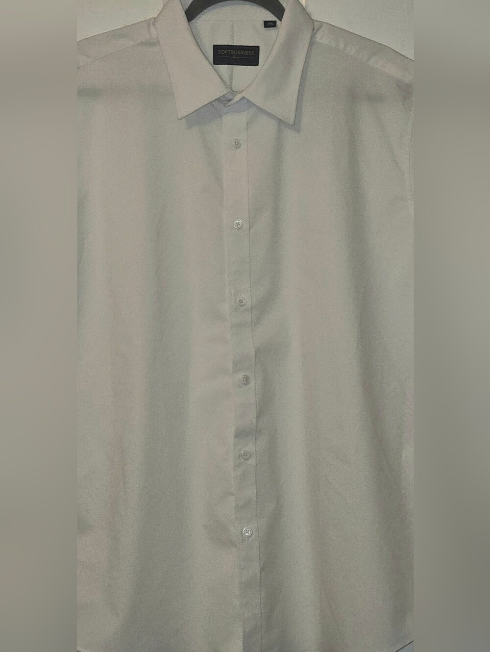 J.Ver men's XL Softbusiness Techshirt Classic White Dress Shirt Button Up Collar